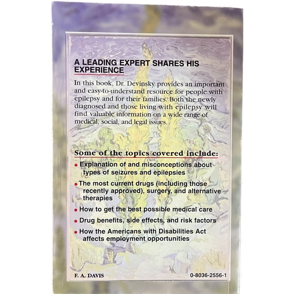 “Guide to Understanding and Living with Epilepsy” by Orrin Devinsky, MD - Picture 2 of 4